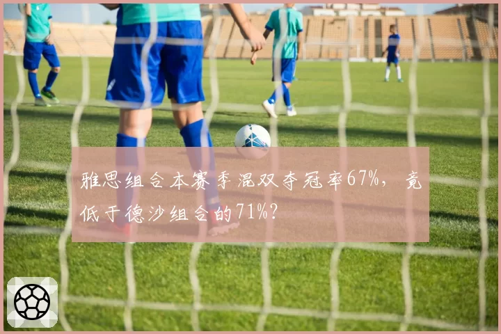 雅思组合本赛季混双夺冠率67%,竟低于德沙组合的71%?